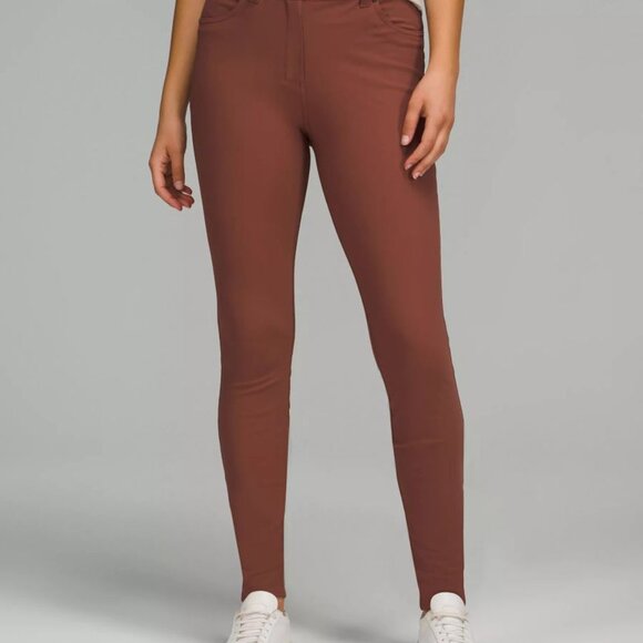 Lululemon City Sleek trouser pants slim Luxtreme - Green - Picture 2 of 11